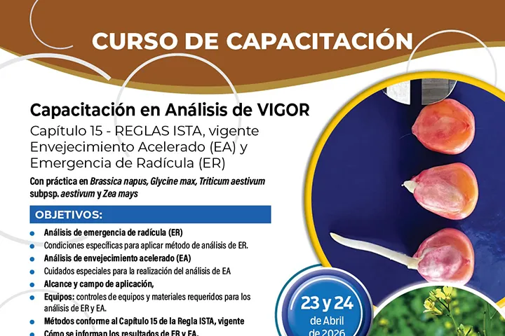 Curso de Capacitación en Análisis de Vigor